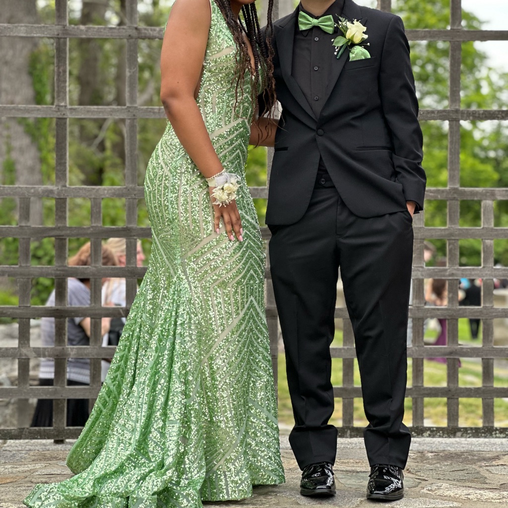 Jovani | Dresses | Jovani Designer Lime Green And Sequence Prom Dress |  Poshmark